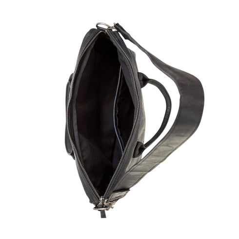 Charcoal Laptop Bag leather