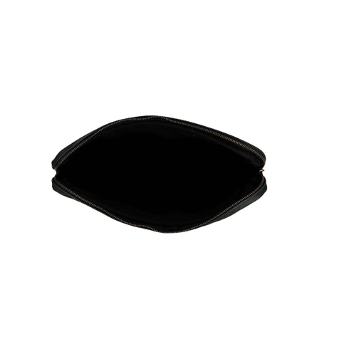 Laptop Sleeve / Charcoal leather